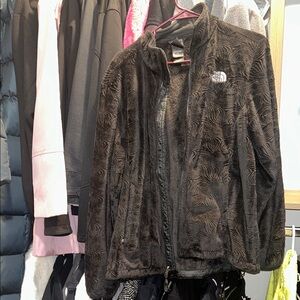 The North Face Women's Textured Black Teddy Jacket